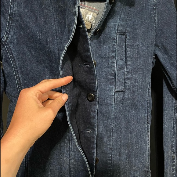 Carbon 2 cobalt denim jacket sz xs - Picture 2 of 4